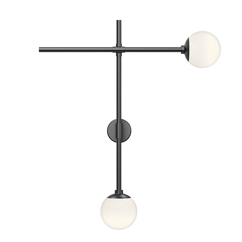 Sonneman 2062.25 Sabon LED Murale en noir satiné