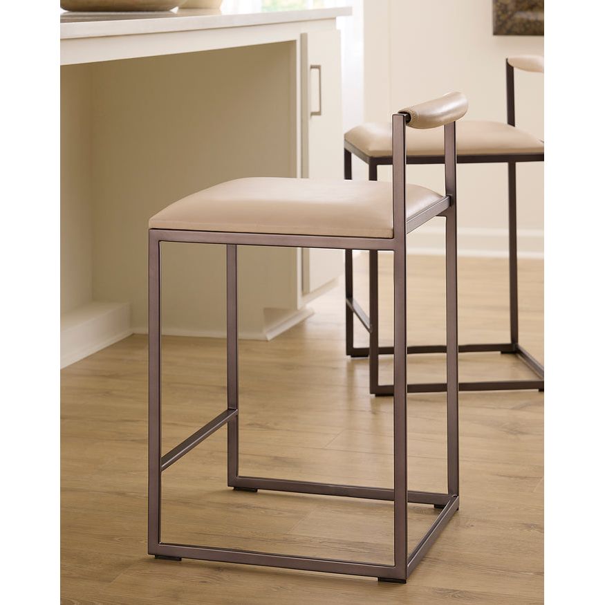 Bradbury Leather Counter Stool