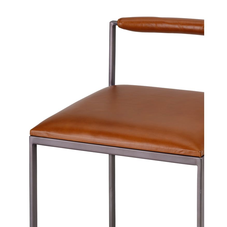 Bradbury Leather Counter Stool