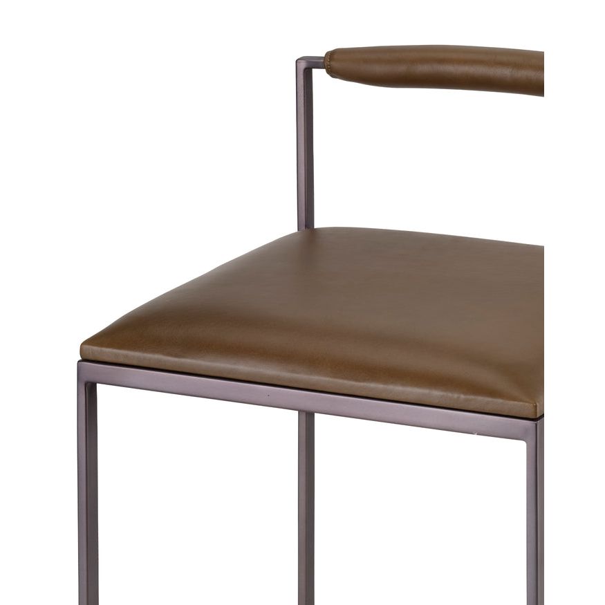 Bradbury Leather Counter Stool