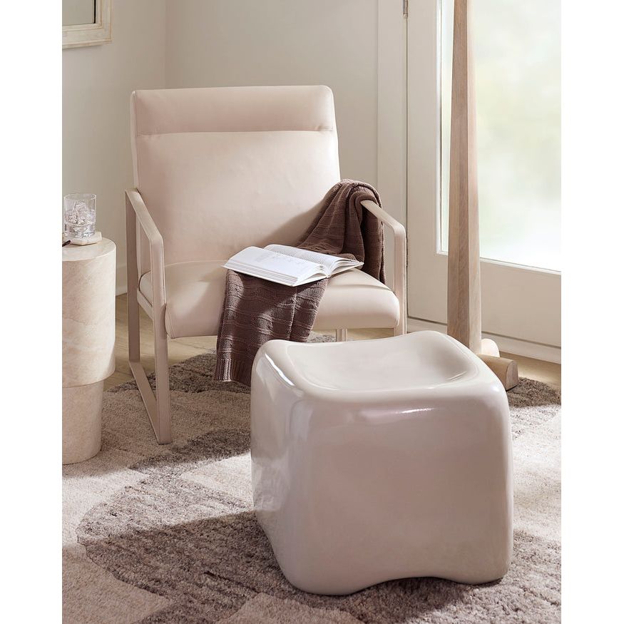 Cushion Concrete Stool