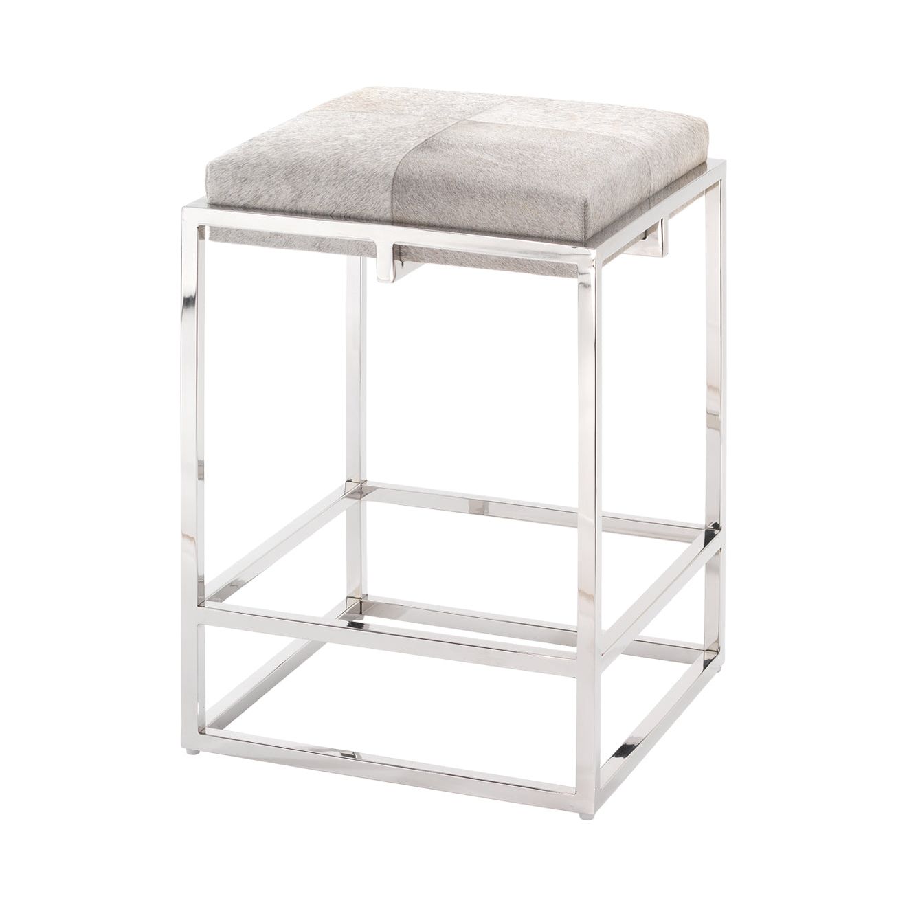 Jamie Young Company - 20SHEL-CSGR - Shelby Counter Stool - Shelby - Grey