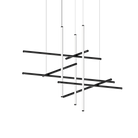 Sonneman 2106.25 Labyrinthe Suspendu en noir satiné