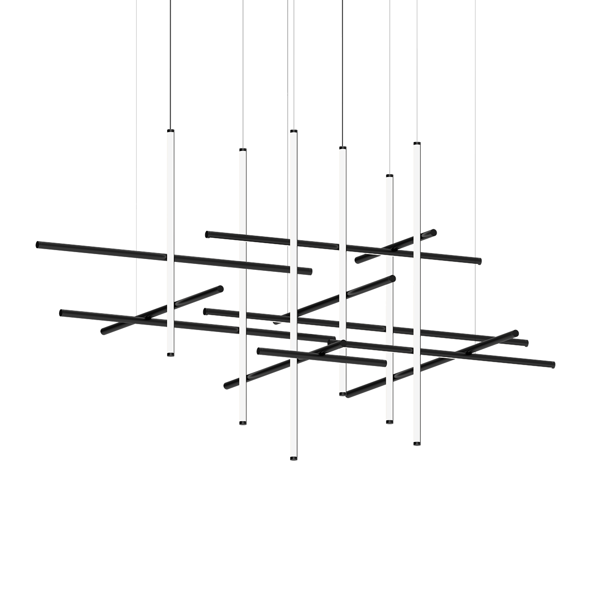 Sonneman 2109.25 Labyrinthe Suspendu en noir satiné