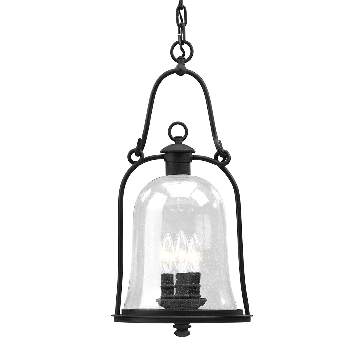 Troy Lighting Canada - F9467-TBK - Three Light Hanging Lantern - Owings Mill - Textured Black