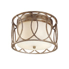 Troy Lighting Canada - C1280-SG - Deux lampes Plafonnier - Sausalito - Argent Or
