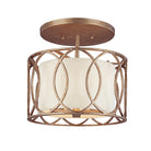 Troy Lighting Canada - C1283-SG - Trois lampes Plafonnier - Sausalito - Argent Or
