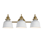 Applique murale Hollis 21423GWNAB de Maxim Lighting, couleur naturelle Laiton vieilli
