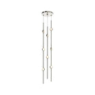 Sonneman 2161.13CS-27 Constellation 6" LED courte Suspension en nickel satiné