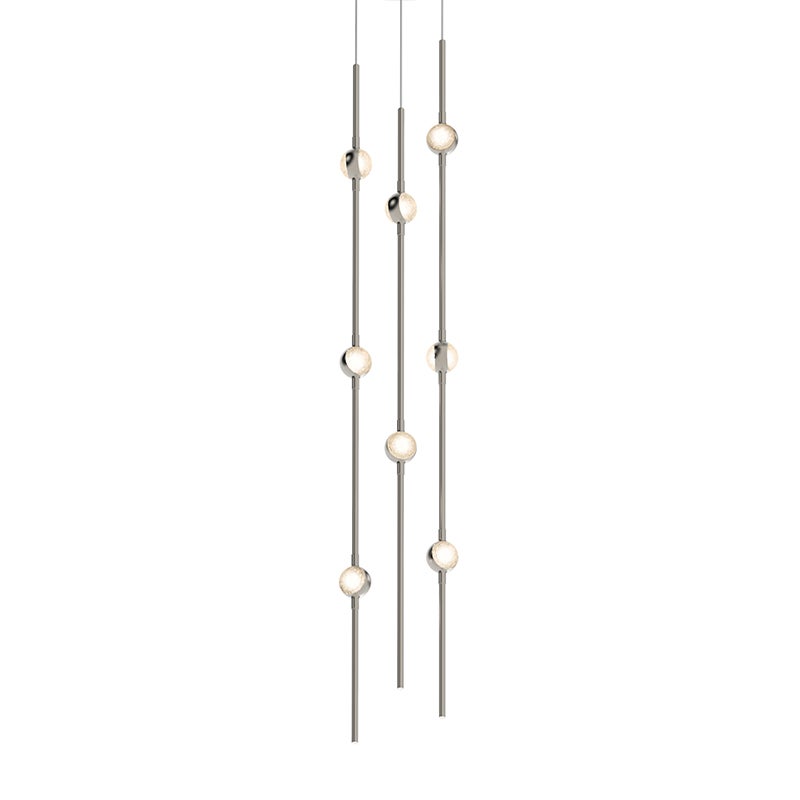 Sonneman 2161.13CS-J20 Constellation 6" LED courte Suspension en nickel satiné