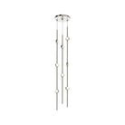 Sonneman 2161.13WS-27-J20 Constellation 6" LED courte Suspension en nickel satiné