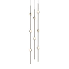 Sonneman 2161.13WS Constellation 6" LED courte Suspension en nickel satiné