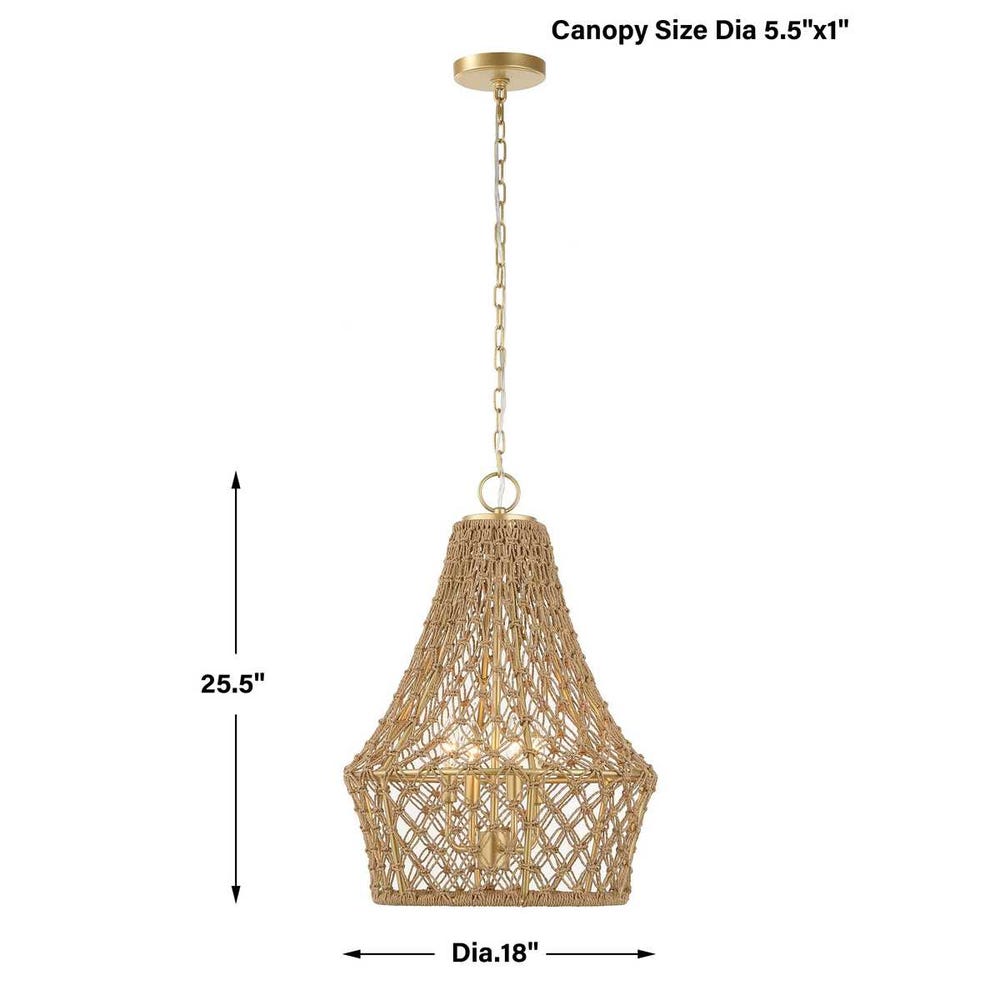 Macrame Pendant