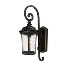 Applique murale d'extérieur Maxim Lighting 3023CDBZ Dover DC en bronze