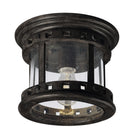 Luminaire extérieur plafonnier Maxim Lighting 3130CDSE Santa Barbara DC couleur Sienne