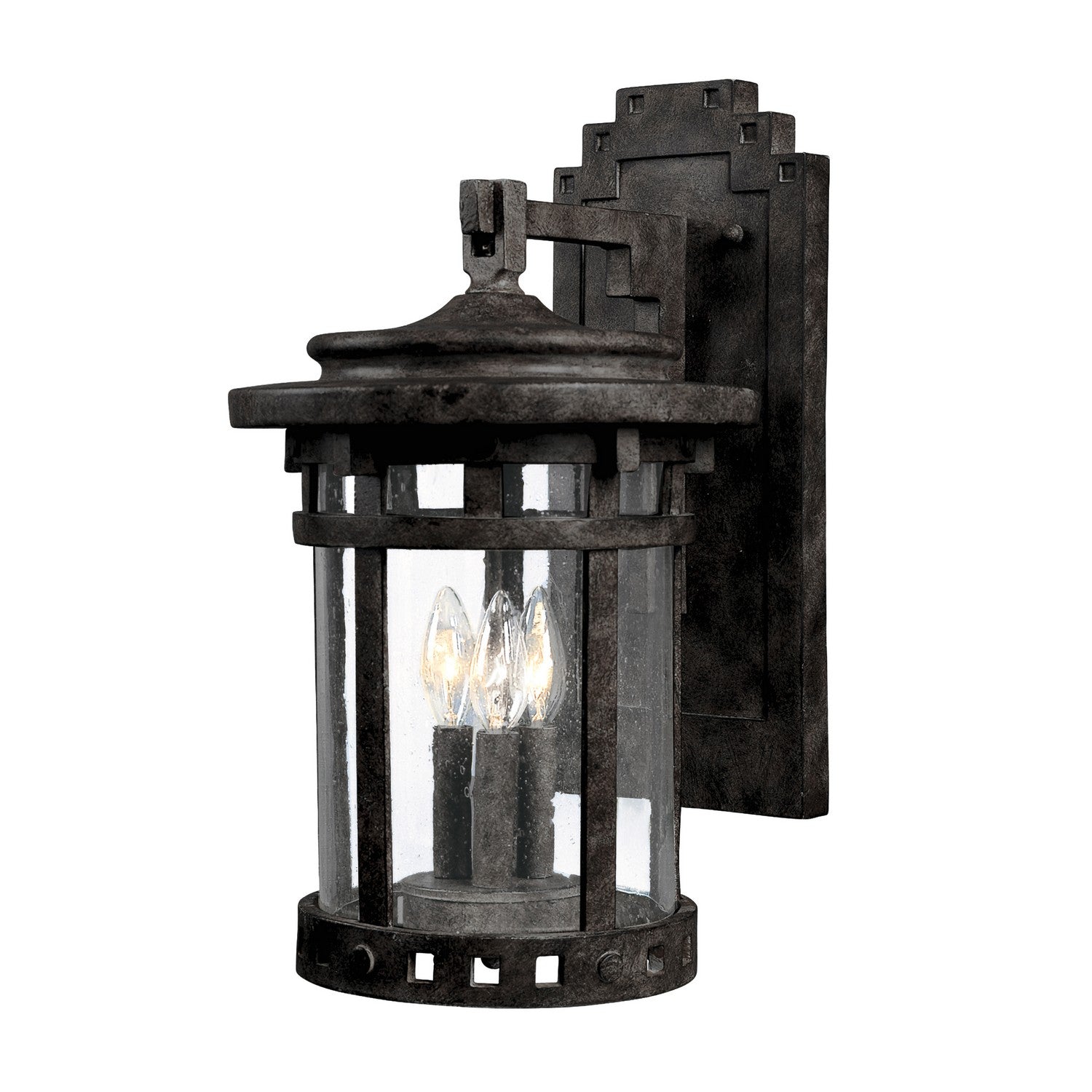 Applique murale extérieure Maxim Lighting 3135CDSE Santa Barbara DC couleur Sienne