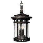 Lanterne suspendue d'extérieur Maxim Lighting 3138CDSE Santa Barbara DC couleur Sienne