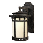 Applique murale d'extérieur Maxim Lighting 3144MOSE Santa Barbara Dark Sky, couleur Sienne