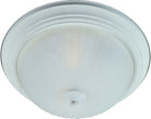 Éclairage Maxim 85832FTTW Plafonnier EE Plafonnier en blanc texturé