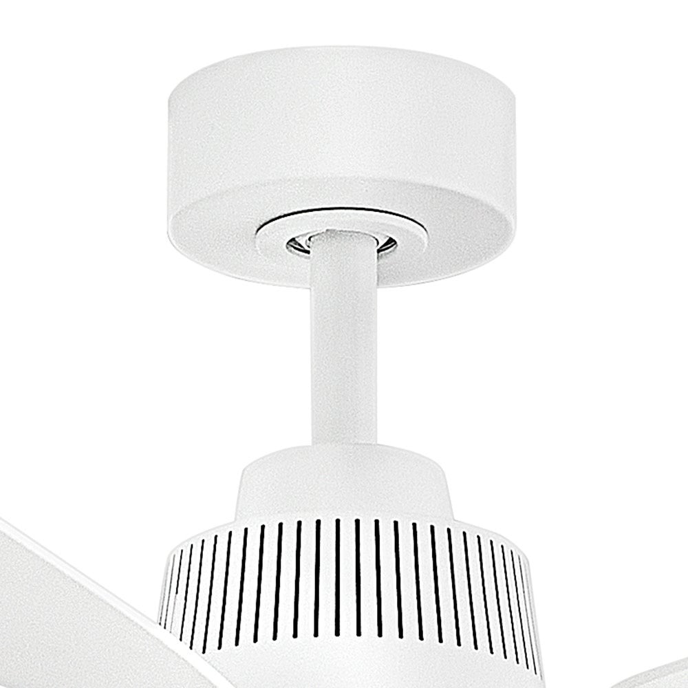 Éclairage intelligent LED Bodin 906564FMW-LDD de Hinkley Lighting Ventilateur  en blanc mat