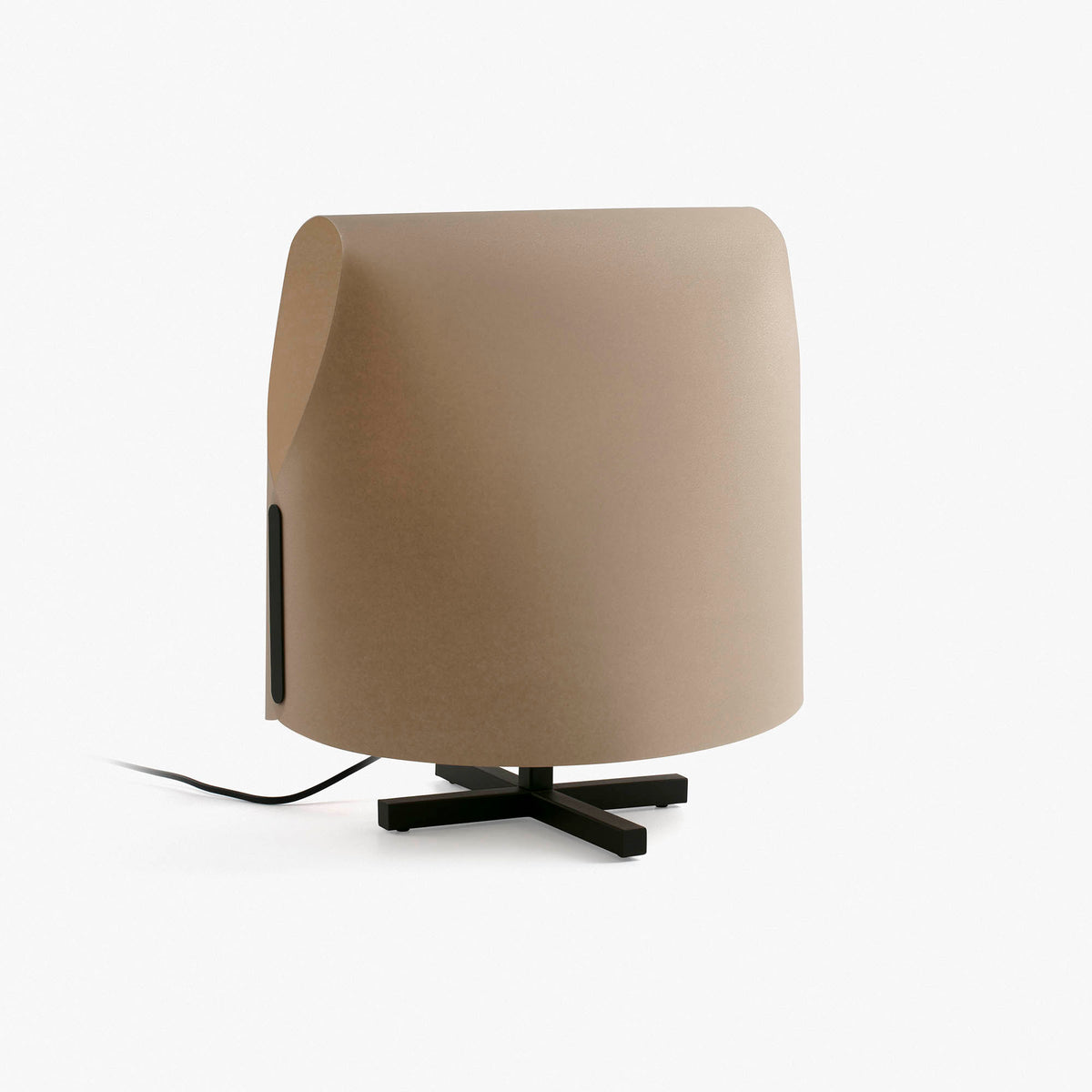 Faro Barcelona 23002-58-US Luang Table Lamp in Black/Camel