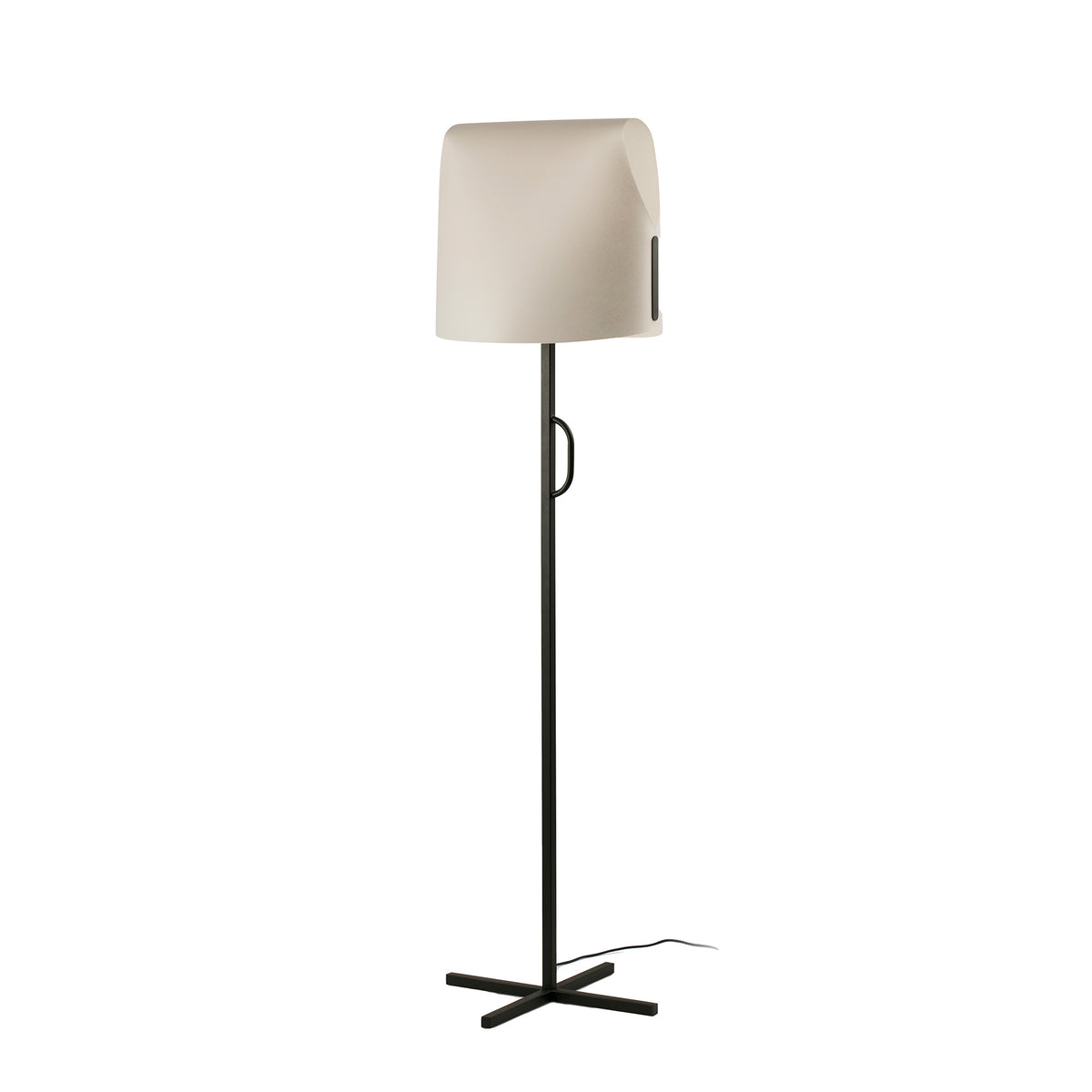 Faro Barcelona 23003-59-US Luang Floor Lamp in Black/Beige