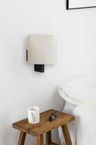 Faro Barcelona 23004-57-US Luang Wall Sconce in Black/Beige