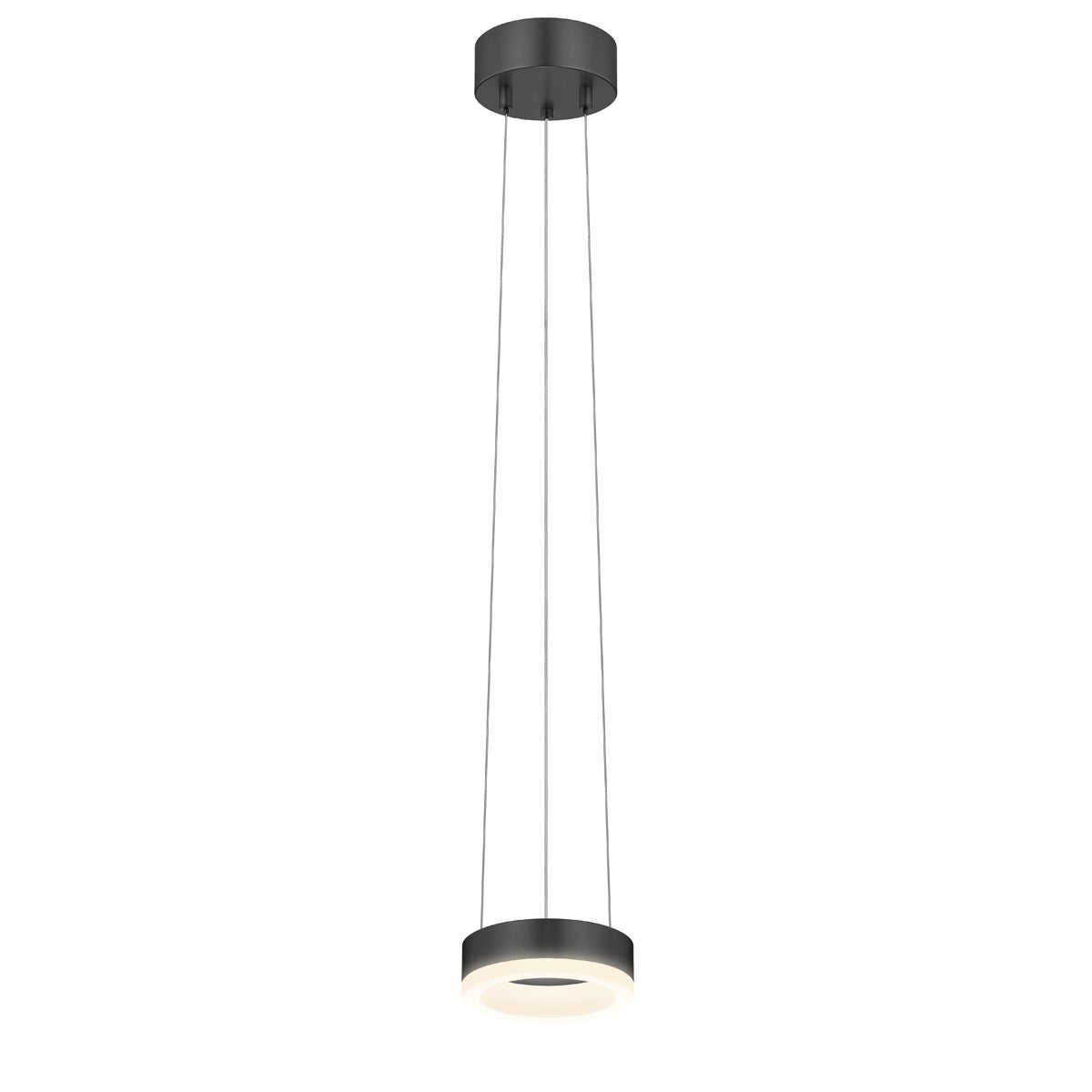 Sonneman 2311.25-J20 LED Corona Suspension en noir satiné