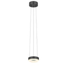 Sonneman 2311.25-J20 LED Corona Suspension en noir satiné
