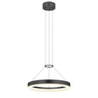 Sonneman 2313.25-J20 LED Corona Suspension en noir satiné
