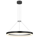 Sonneman 2315.25-J20 LED Corona Suspension en noir satiné