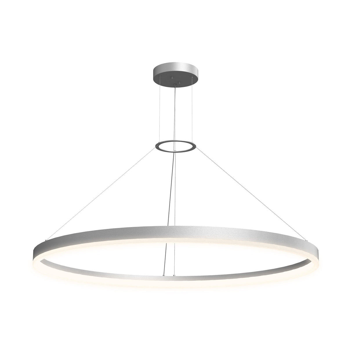 Sonneman 2318.16-35 LED Corona Suspension en aluminium satiné brillant