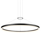 Sonneman 2318.25-J20 LED Corona Suspension en noir satiné