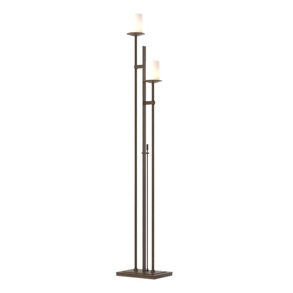 Lampadaire à deux lumières Rook de 65 pouces
