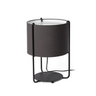 Faro Barcelona 24020-32-US Drum Table Lamp in Black/Gray