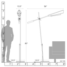 Hubbardton Forge 241103 Vertex Floor Lamp