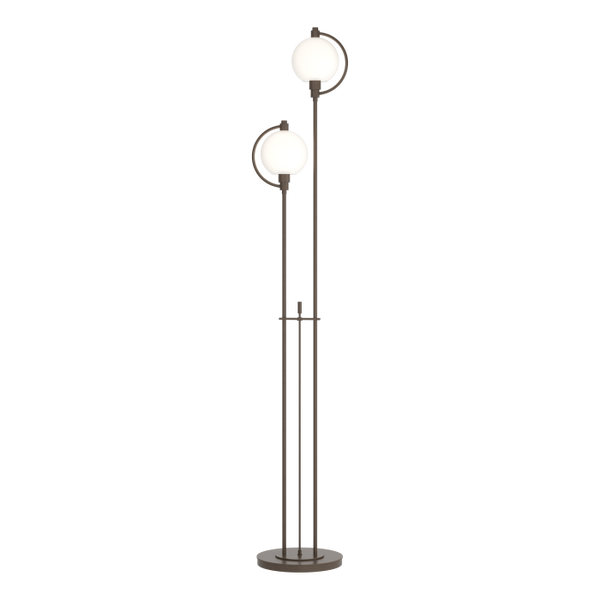 Lampadaire à deux lumières Pluto de 68 pouces