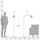 Hubbardton Forge 242215 Henry Floor Lamp
