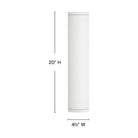 Luminaire LED Hinkley Lighting 13598TW-LL Silo (montage/descente) Murale en blanc texturé