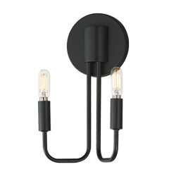 Éclairage Maxim 24860BK Abner Murale en noir