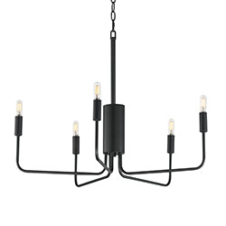 Éclairage Maxim 24865BK Abner Suspendu en noir