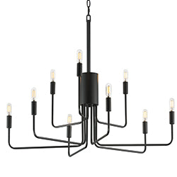 Éclairage Maxim 24869BK Abner Suspendu en noir
