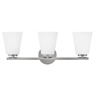 Meuble-lavabo Lark 85423BN Bri en nickel brossé