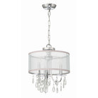 Crystorama - 5623-CH - Three Light Mini Chandelier - Hampton - Polished Chrome