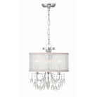 Crystorama - 5623-CH - Three Light Mini Chandelier - Hampton - Polished Chrome
