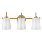 Lark 85413DA Honey Vanity in Distressed Brass