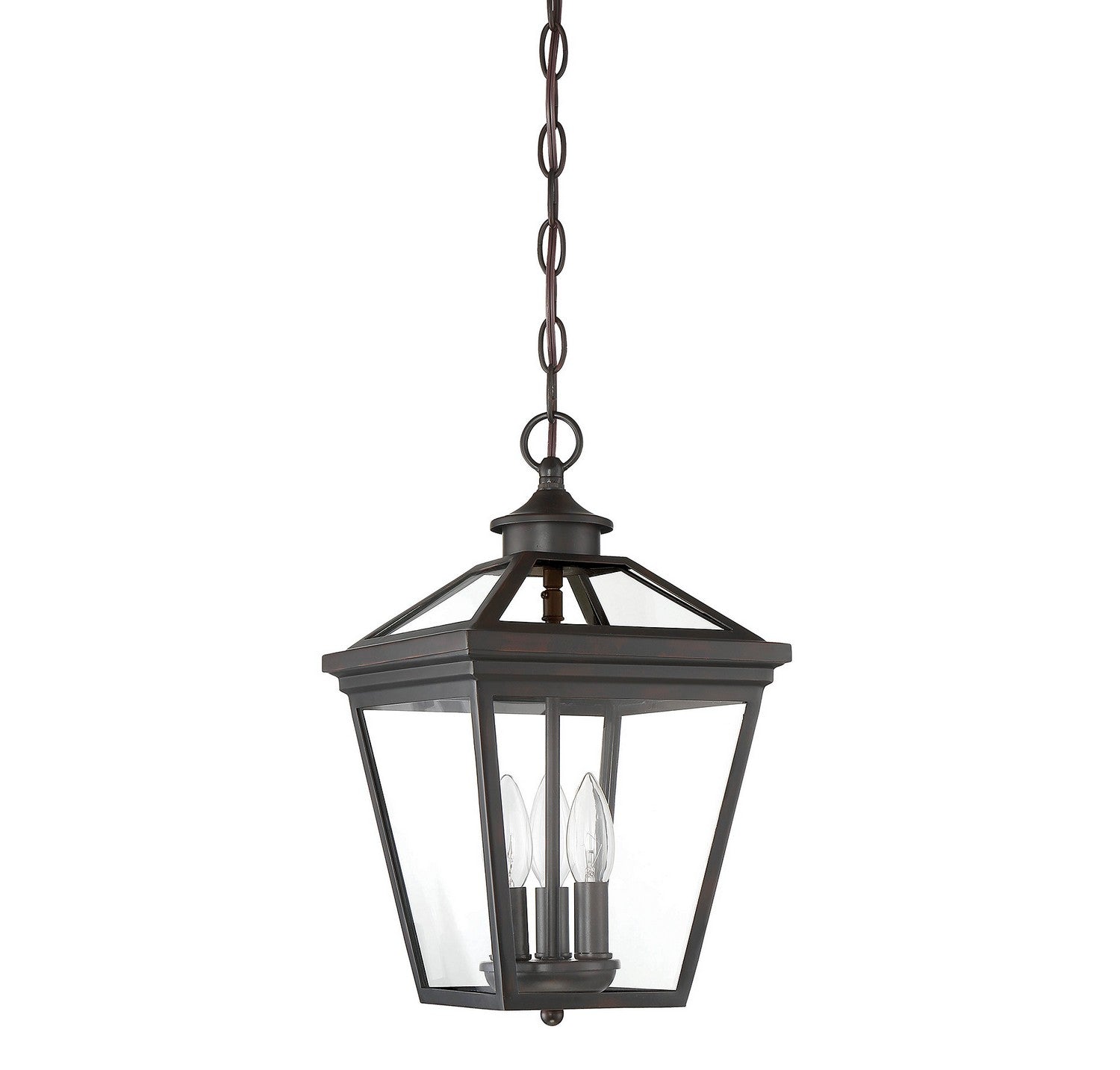 Savoy House - 5-146-13 - Three Light Hanging Lantern - Ellijay - English Bronze