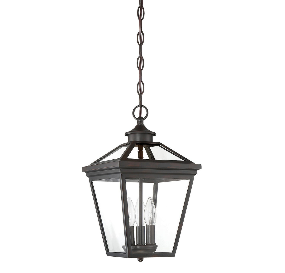Savoy House - 5-146-13 - Three Light Hanging Lantern - Ellijay - English Bronze