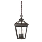 Savoy House - 5-146-13 - Three Light Hanging Lantern - Ellijay - English Bronze