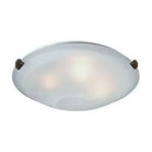 Artcraft Canada - AC2353SPBU - Four Light Flush Mount - Clip Flush - Brunito